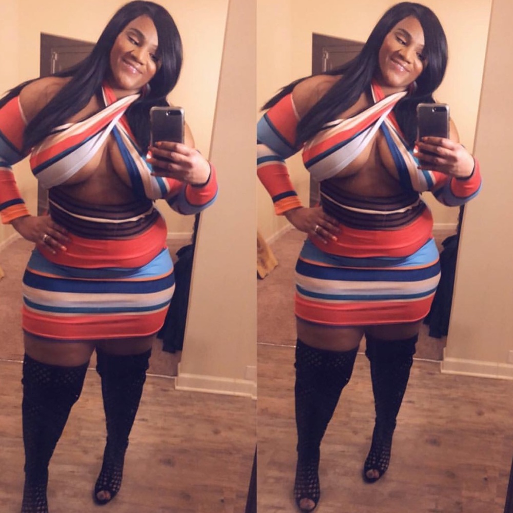 💄Sexy cross top dress